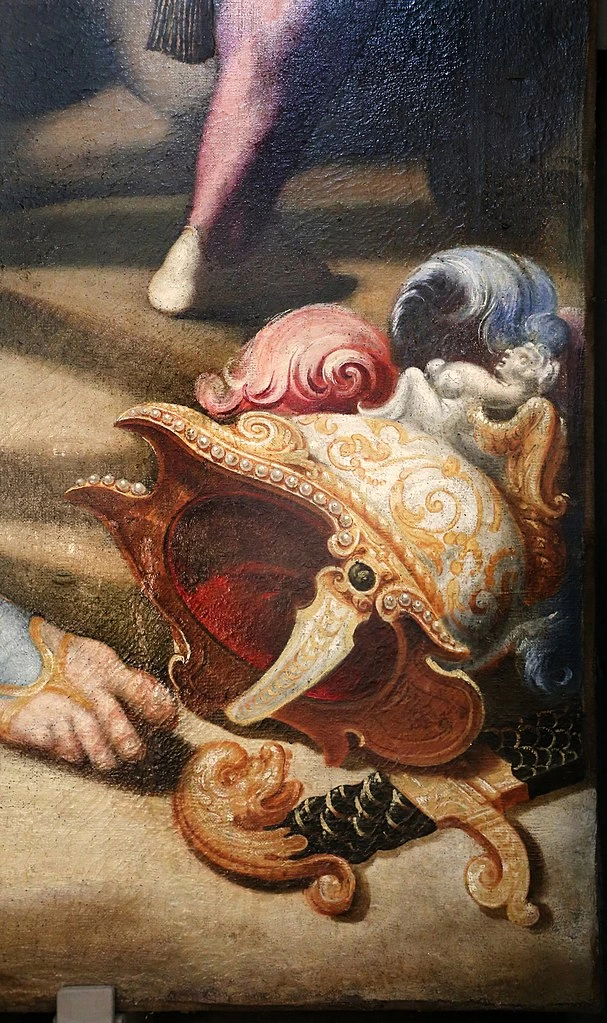 Aurelio Lomi - Conversione di San Paolo, Santi Stefano e Niccolao (Pescia), dettaglio 3
